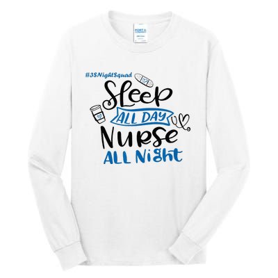 Night Shift Nurse 3S Variant Tall Long Sleeve T-Shirt