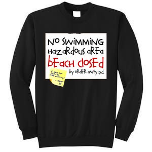 No Swimming Sweatshirt