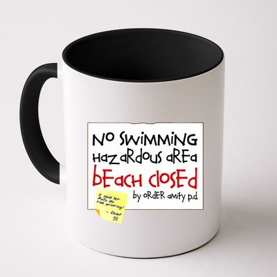 No Swimming Mug