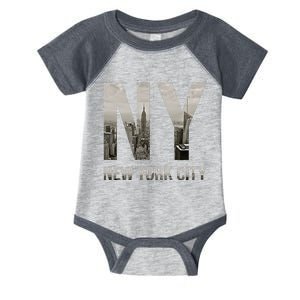 Nyc Skylines New York City That Never Sleeps Infant Baby Jersey Bodysuit