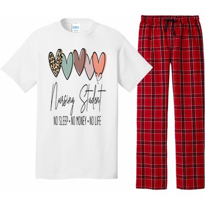 Nursing Student No Sleep No Money No Life Future Nurse Pajama Set