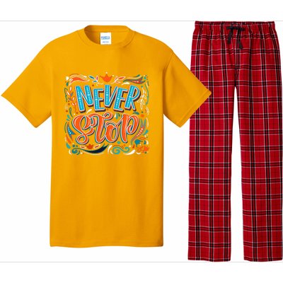 Never Stop Pajama Set