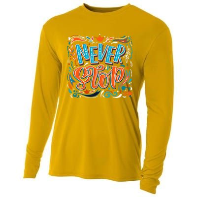 Never Stop Cooling Performance Long Sleeve Crew