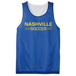 Nashville Soccer Mesh Reversible Basketball Jersey Tank