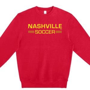 Nashville Soccer Premium Crewneck Sweatshirt