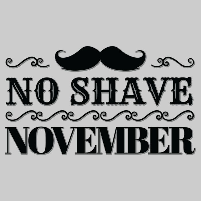 No Shave November Mustache Funny Tie-Dye T-Shirt