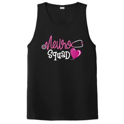 Neuro Squad Neuroscience Nurse Rn Neurologist Secretary Funny Gift PosiCharge Competitor Tank