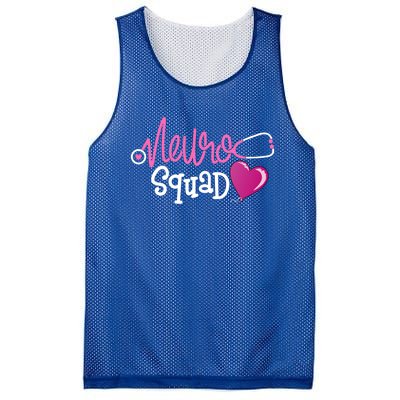 Neuro Squad Neuroscience Nurse Rn Neurologist Secretary Funny Gift Mesh Reversible Basketball Jersey Tank