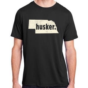 Nebraska State Nickname Husker Adult ChromaSoft Performance T-Shirt