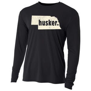 Nebraska State Nickname Husker Cooling Performance Long Sleeve Crew