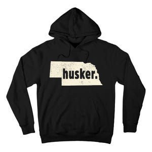 Nebraska State Nickname Husker Tall Hoodie