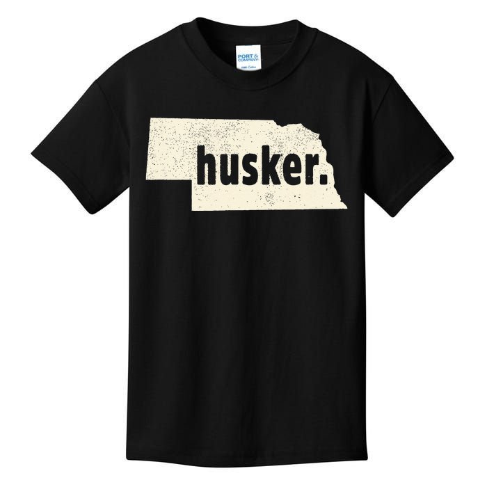 Nebraska State Nickname Husker Kids T-Shirt