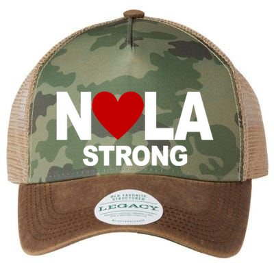 Nola Strong New Orleans Support Never Forget Legacy Tie Dye Trucker Hat