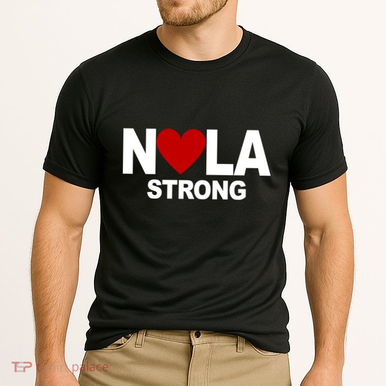 Nola Strong New Orleans Support Never Forget Performance Shirt