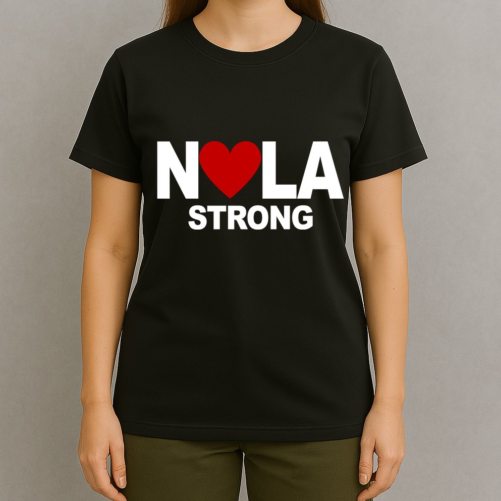Nola Strong New Orleans Support Never Forget T-Shirt