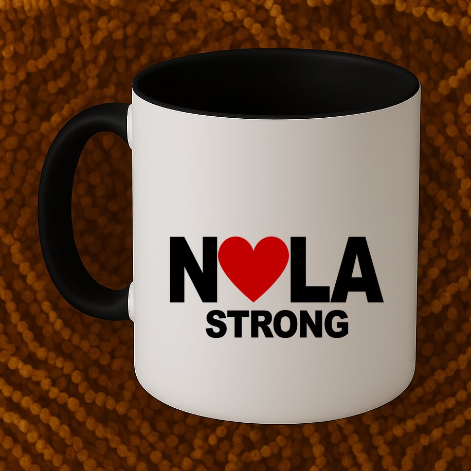 Nola Strong New Orleans Support Never Forget Mug
