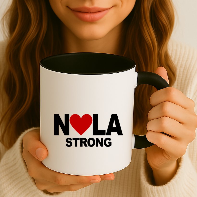Nola Strong New Orleans Support Never Forget Mug