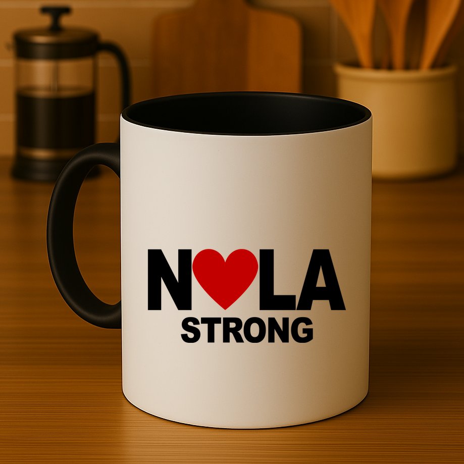 Nola Strong New Orleans Support Never Forget Mug