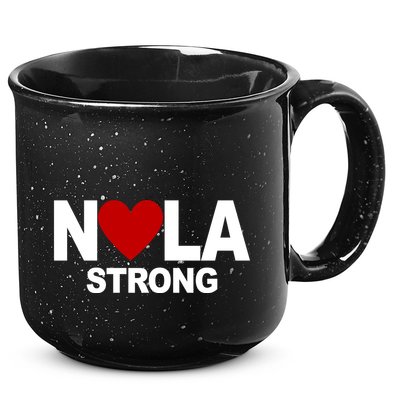 Nola Strong New Orleans Support Never Forget 15oz Campfire Ceramic Mug