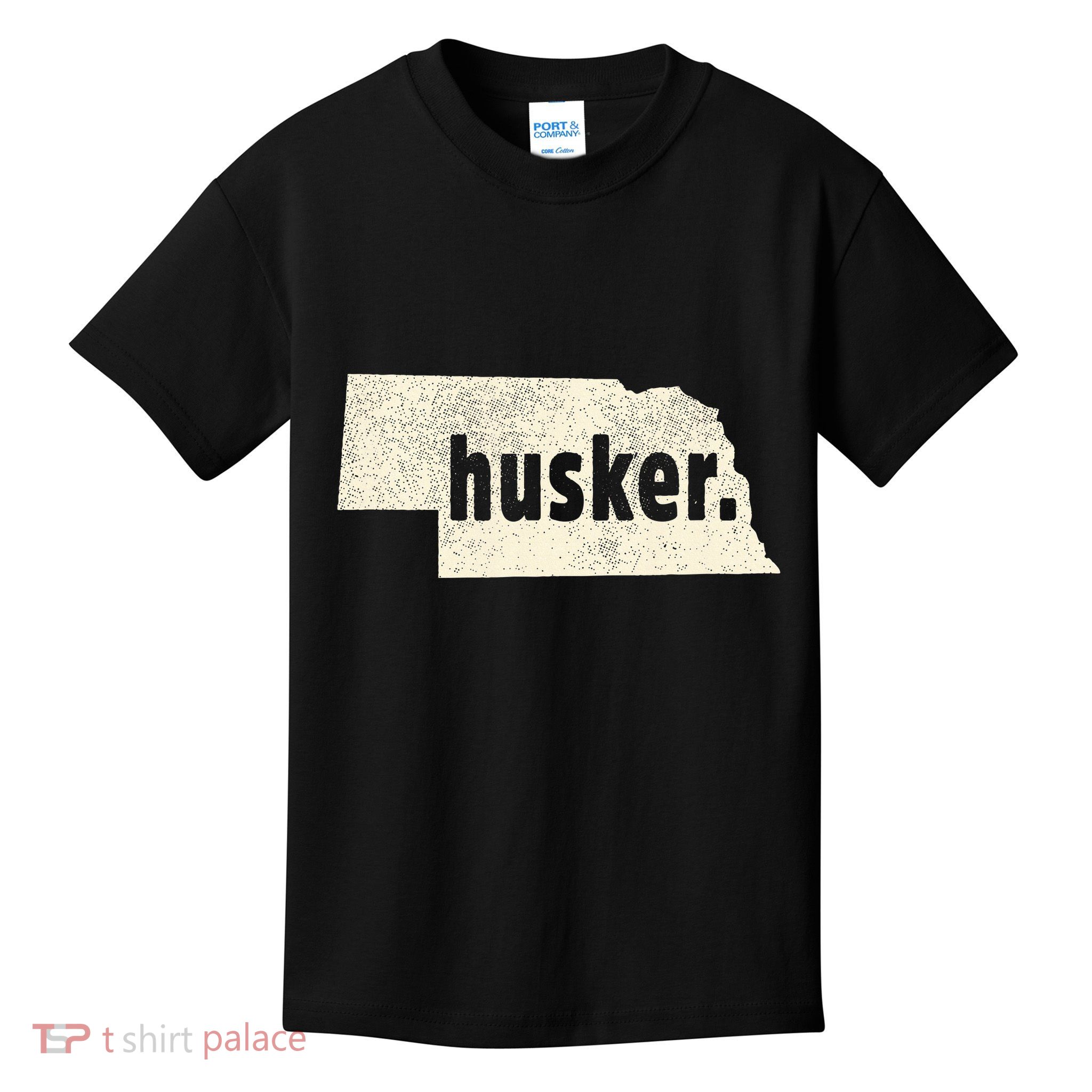 Nebraska State Nickname Husker Kids T-Shirt
