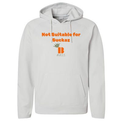 Not Suitable Performance Fleece Hoodie