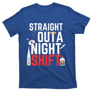 Night Shift Nurse Emergency Registered Nurse Gift T-Shirt