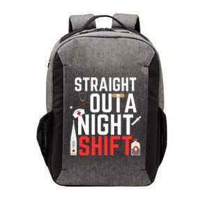 Night Shift Nurse Emergency Registered Nurse Gift Vector Backpack