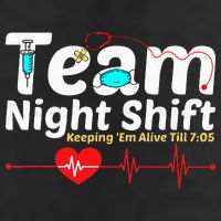 Night Shift Nurse Life RN LPN CNA Healthcare Heartbeat Love Tumbler