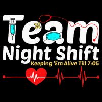 Night Shift Nurse Life RN LPN CNA Healthcare Heartbeat Love Tank Top
