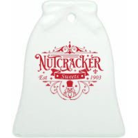 Nutcracker Sweets Nutcracker Christmas Holiday Ceramic Bell Ornament