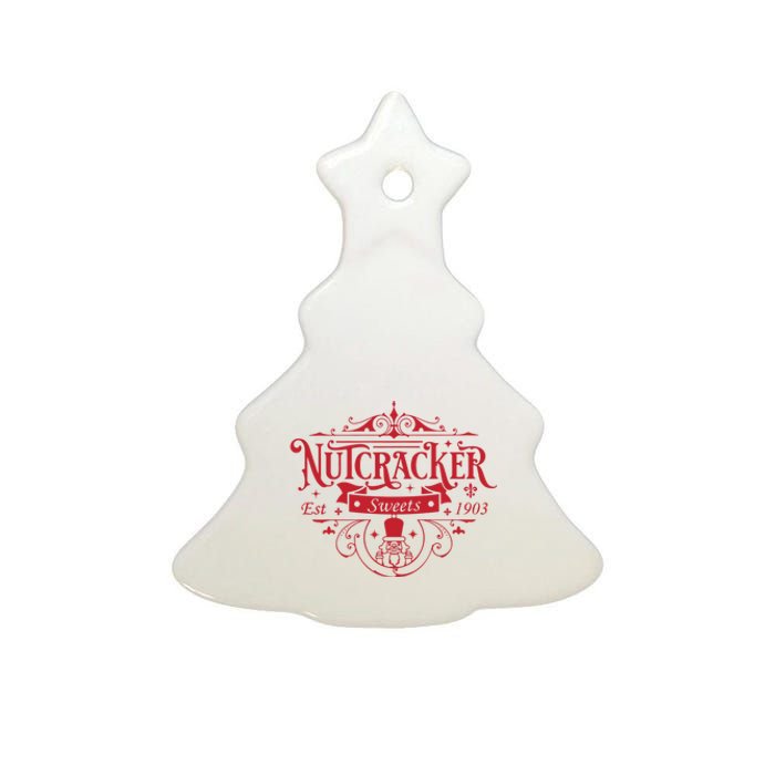 Nutcracker Sweets Nutcracker Christmas Holiday Ceramic Tree Ornament