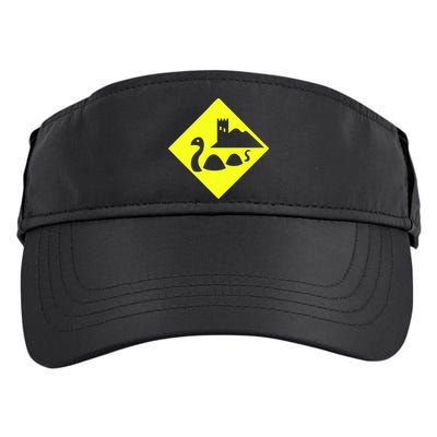 Nessie Scotland Adult Drive Performance Visor