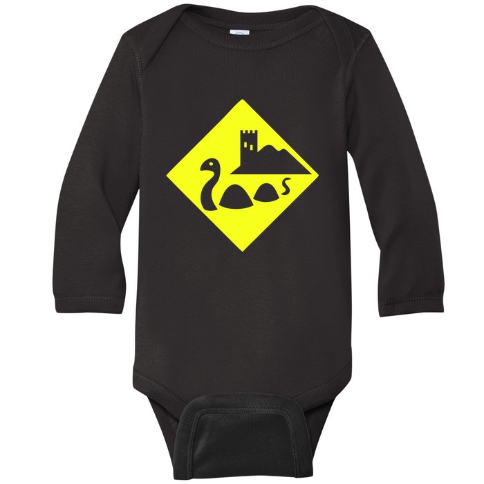 Nessie Scotland Baby Long Sleeve Bodysuit