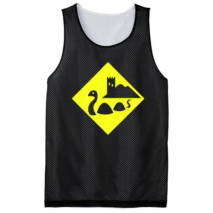 Nessie Scotland Mesh Reversible Basketball Jersey Tank