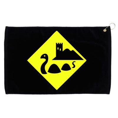 Nessie Scotland Grommeted Golf Towel