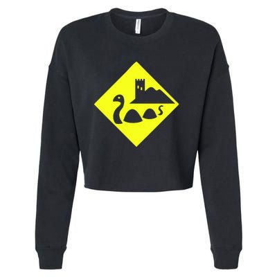 Nessie Scotland Cropped Pullover Crew