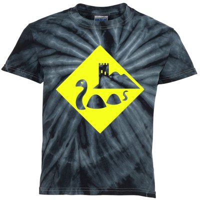 Nessie Scotland Kids Tie-Dye T-Shirt