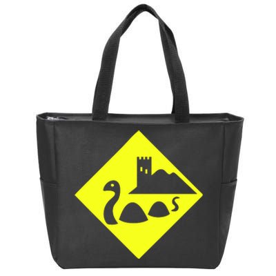 Nessie Scotland Zip Tote Bag