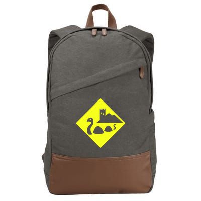 Nessie Scotland Cotton Canvas Backpack