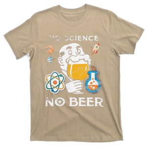 No Science No Beer Funny March Earth Day Student T-Shirt