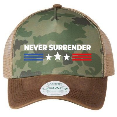 Never Surrender Legacy Tie Dye Trucker Hat