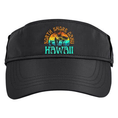 North Shore Oahu Hawaii Surf Beach Surfer Waves Adult Drive Performance Visor