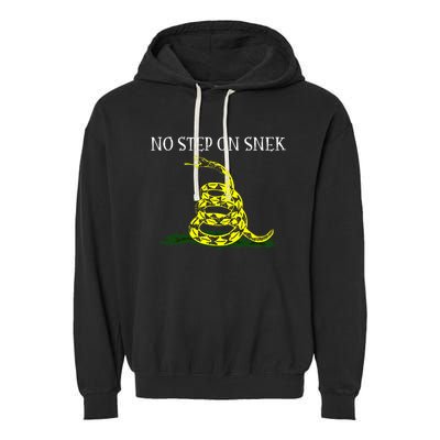 No Step On Garment-Dyed Fleece Hoodie