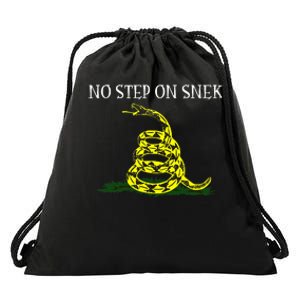 No Step On Drawstring Bag