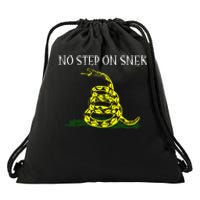 No Step On Drawstring Bag