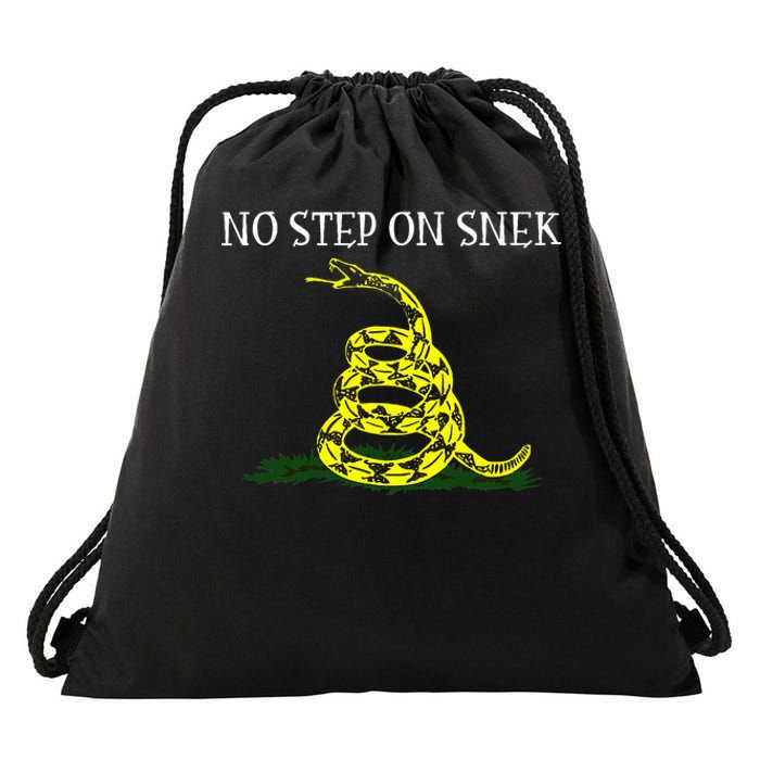 No Step On Drawstring Bag