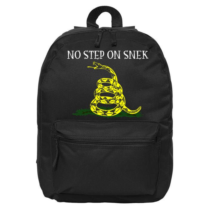 No Step On 16 in Basic Backpack