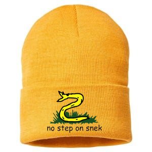 No Step On Sustainable Knit Beanie