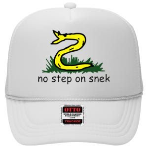 No Step On High Crown Mesh Back Trucker Hat