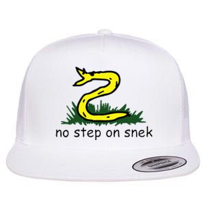 No Step On Flat Bill Trucker Hat